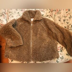 a new day teddy jacket
